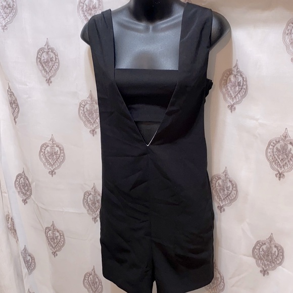 DE PHILO CUT-OUT DRESSY ROMPERS SZ S - Picture 1 of 15